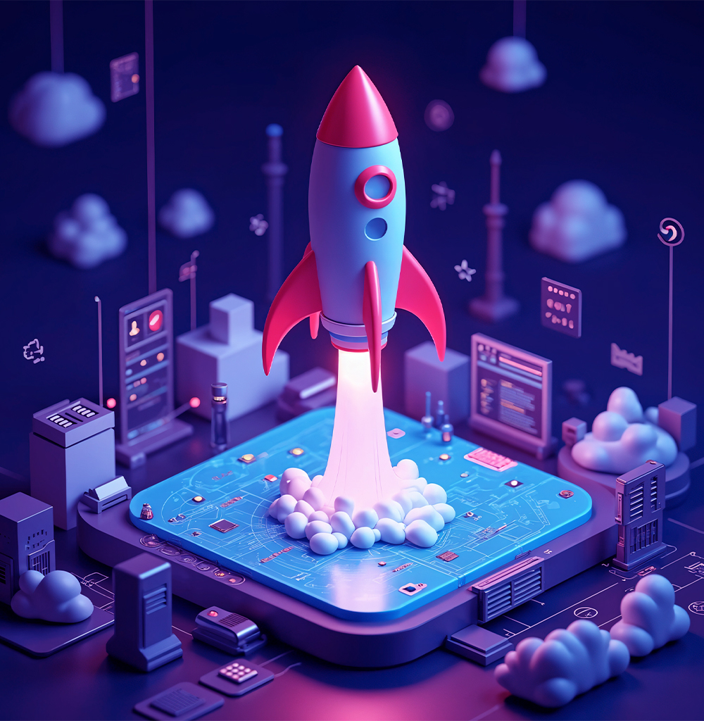Our Tech Startup Launchpad is a comprehensive platform that guides you through every step of turning your idea into a market-ready product. With our tools, you can validate your concept, build a prototype, and manage your product development efficiently.